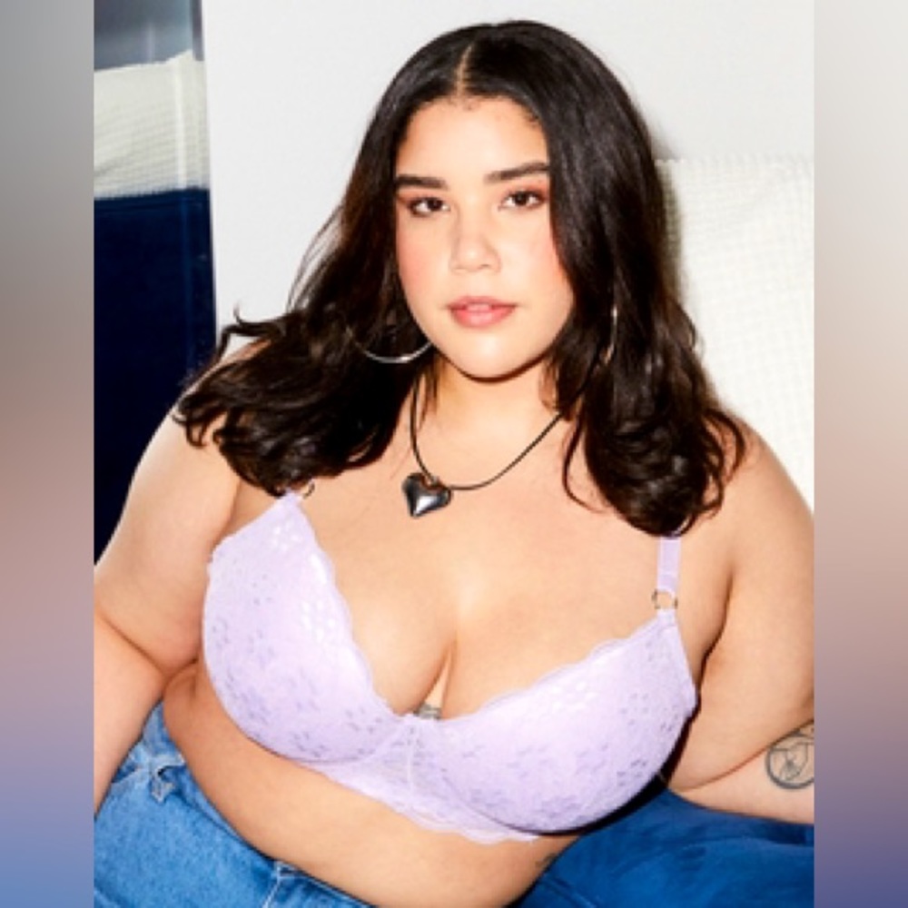 NWT NIB Lavender Must Have Push Up Demi Bra 40DD